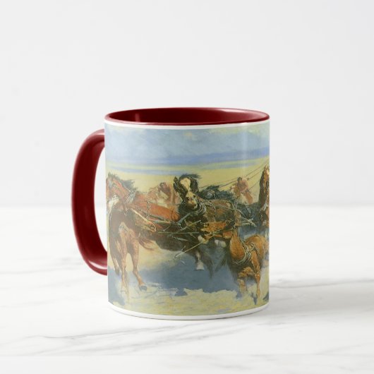  Cowboy, Downing the Nigh Leader, Remington Mok (Voorkant links)