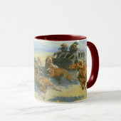  Cowboy, Downing the Nigh Leader, Remington Mok (Voorkant rechts)