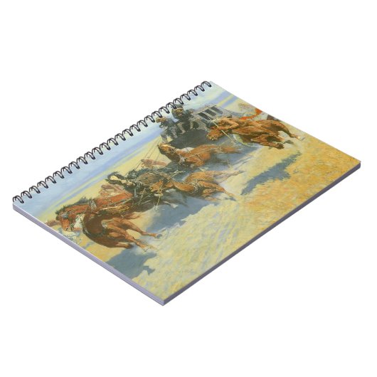  Cowboy, Downing the Nigh Leader, Remington Notitieboek (Linkerzijde)