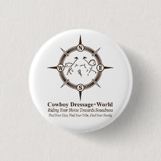 Cowboy Dressage® Ronde Button 3,2 Cm