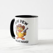 Cowboy Duck Sheriff Mok (Voorkant links)