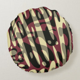 Cowboy Dust Round Pillow Rond Kussen