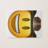 Cowboy emoji face legpuzzel (Horizontaal)