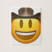 Cowboy emoji face legpuzzel (Verticaal)