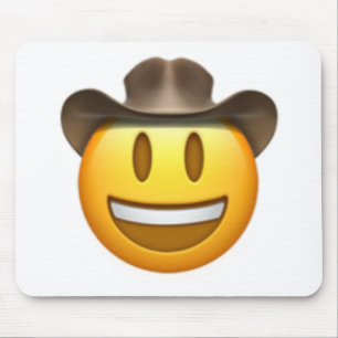 Cowboy emoji face muismat