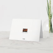 Cowboy en Cowgirl Happy Jubileum Kaart (Achterkant)