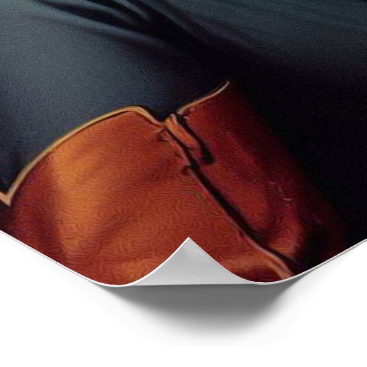  cowboy en cowgirl poster (Hoek)