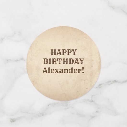 Cowboy en Cowgirl Theme Party Confetti (Kleine voorkant)