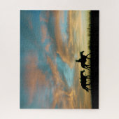 COWBOY EN HORSE LEGPUZZEL (Verticaal)