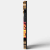 Cowboy en Longhorn Steer Hoesje-Mate iPhone Case (Achterkant / Links)