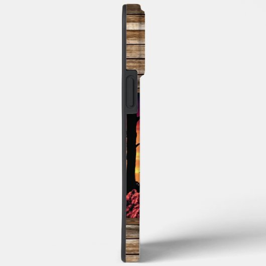 Cowboy en Longhorn Steer Hoesje-Mate iPhone Case (Achterkant / Rechts)