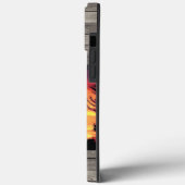 Cowboy en Longhorn Steer Hoesje-Mate iPhone Case (Achterkant / Links)