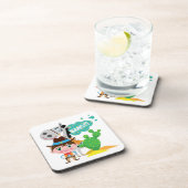 Cowboy en Paard Drankjes Onderzetter (Rechterzijde)