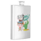 Cowboy en Paard Flacon (Rechts)