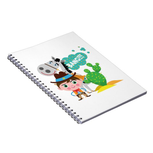 Cowboy en Paard Notitieboek (Rechterzijde)