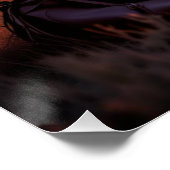 Cowboy en Paard Perfect Poster (Hoek)