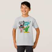 Cowboy en Paard T-shirt (Voorkant volledig)