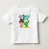 Cowboy en paarden kinder shirts (Voorkant)
