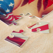 Cowboy en Pin Up Legpuzzel (Zijkant)