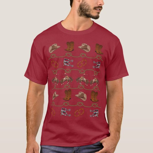 Cowboy Essentials Bronco Buster T-shirt (Voorkant)