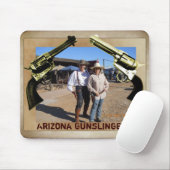Cowboy Fast Draw Peacemaker Personalized Mousepad Muismat (Met muis)