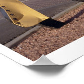 Cowboy-figuur toont de toeristen welkom in Scottsd Poster (Hoek)