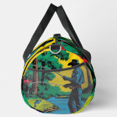 Cowboy Fisherman on Riverbank Plunjezak (Rechts)