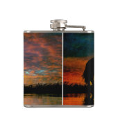 Cowboy Flask Heupfles (Achterkant)