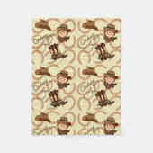 Cowboy Fleece Deken (Voorkant)