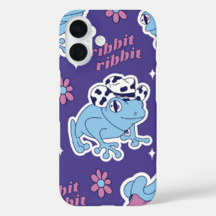 Cowboy Frog esthetisch iPhone 16 Hoesje