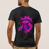 Cowboy frog funny T-Shirt (Achterkant)