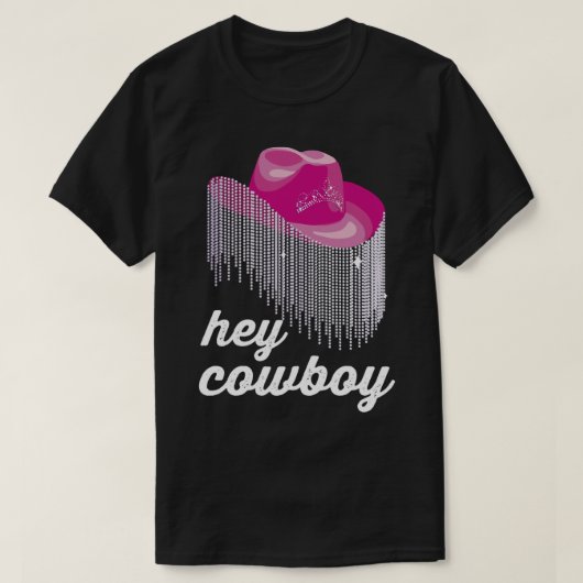 Cowboy Funny Cowgirl Pet T-shirt (Design voorkant)