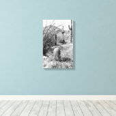 Cowboy Garden Canvas (AZ Sonoran-woestijn) Afdruk (Insitu (Houten vloer))