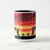 Cowboy Gebeds Koffiemok Mok (Midden)