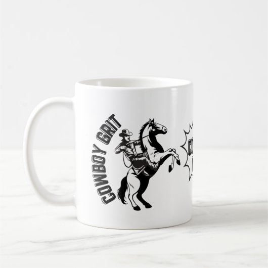 Cowboy Geest Koffiemok (Links)