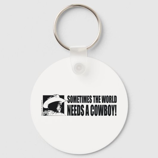 Cowboy George W Struik Sleutelhanger (Voorkant)