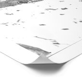 Cowboy gescheiden van zijn kudde. poster (Hoek)