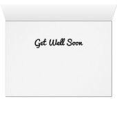 Cowboy Get Well Spur Card (Binenzijde Horizontaal (Onderkant))