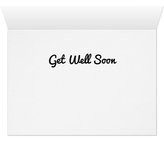 Cowboy Get Well Spur Card (Binenzijde Horizontaal (Onderkant))