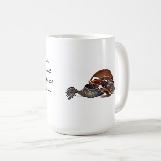 COWBOY GEZEGDEN COFFEE MOK (Voorkant rechts)