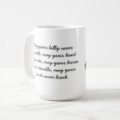 COWBOY GEZEGDEN COFFEE MOK (Voorkant links)