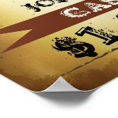 Cowboy Gezocht Poster, voeg je fototekst toe Poster (Hoek)