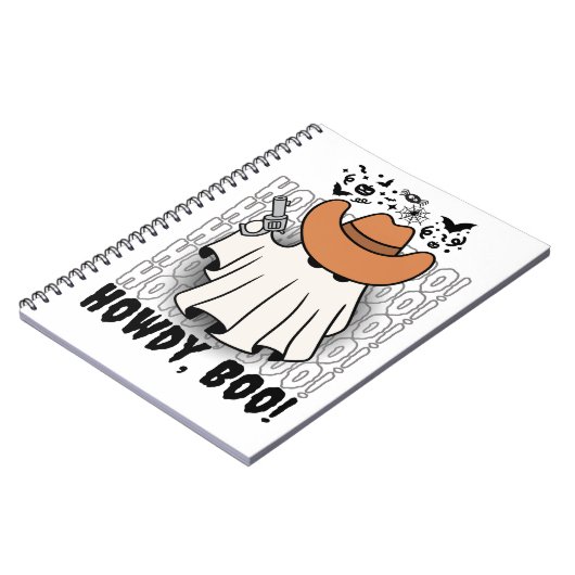  Cowboy Ghost Notitieboek (Linkerzijde)