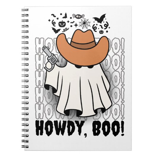  Cowboy Ghost Notitieboek (Voorkant)
