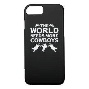 Cowboy Gift World heeft meer cowboys team nodig iPhone 8/7 Hoesje