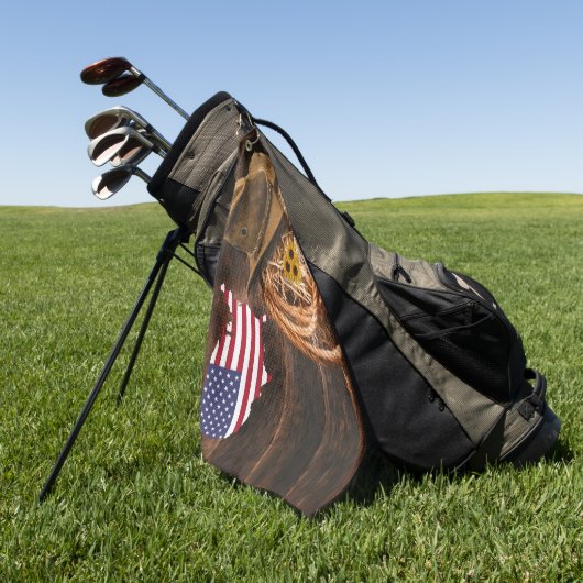 Cowboy Golfhanddoek (Groen)