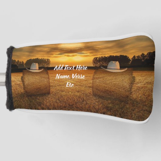 Cowboy Golfheadcover (Voorkant)