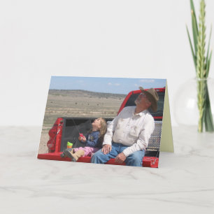 Cowboy Grandpa Birthday - Western Kaart