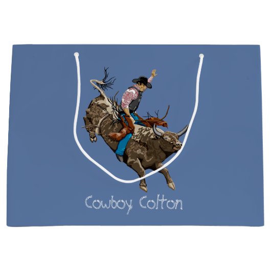 Cowboy Groot Cadeauzakje (Voorkant)