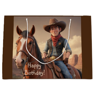 Cowboy Groot Cadeauzakje